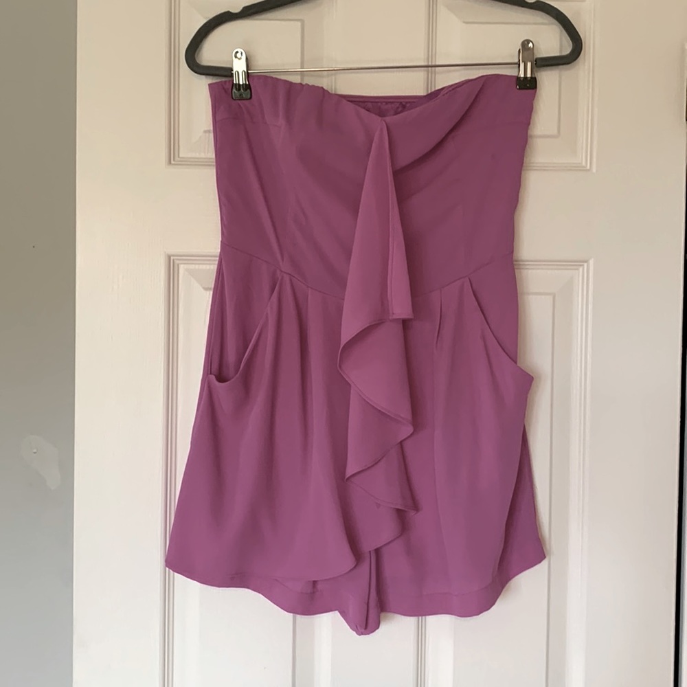 Express Cascading Ruffle Romper